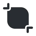 Crop SVG Icon